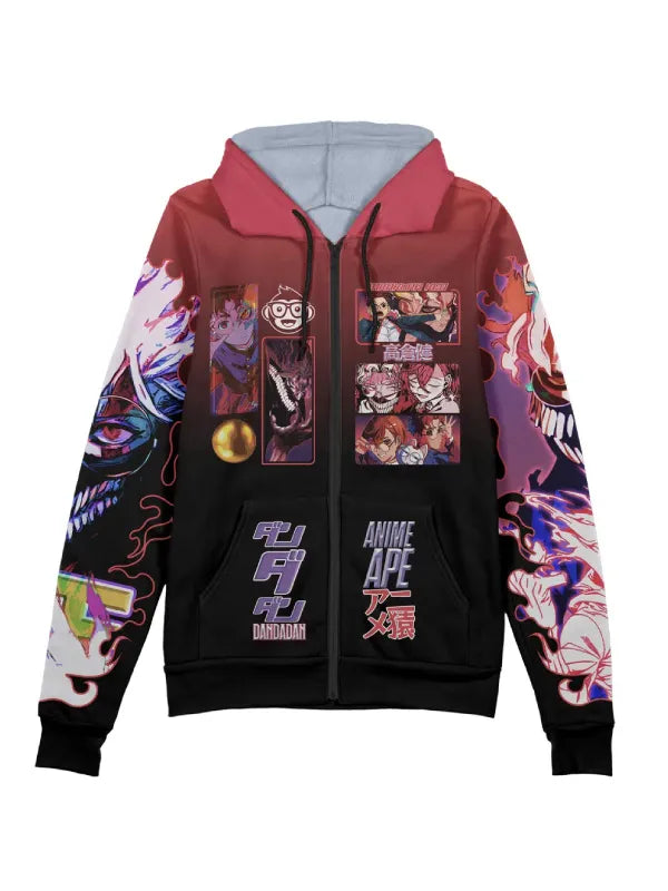 Dandadan Okarun Ken Takakura Hooded Jacket Super Star Jacket