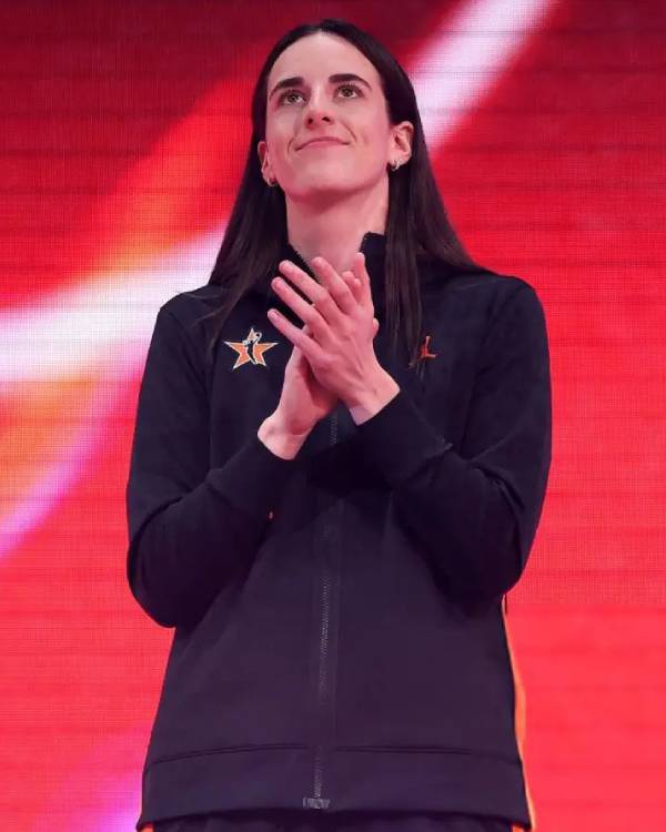 Caitlin Clark AT&T WNBA All-Star Game 2025 Jacket Superstar Jacket