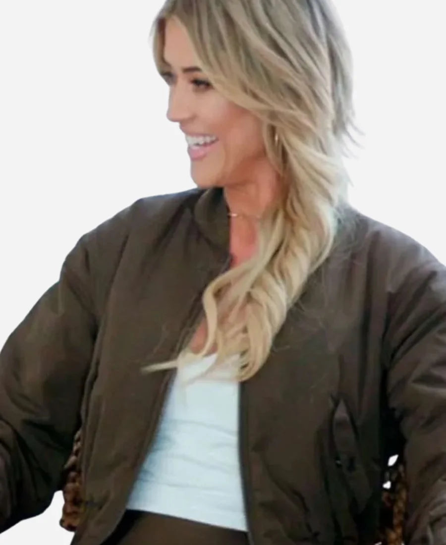 Christina Hall The Flip Off 2025 Bomber Jacket