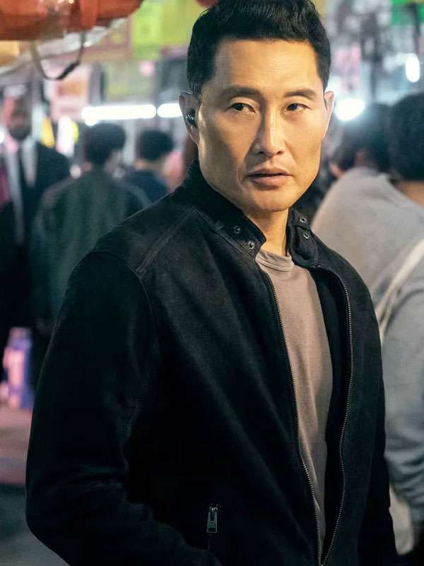 David Jung Butterfly Black Suede Leather Jacket Superstar Jacket