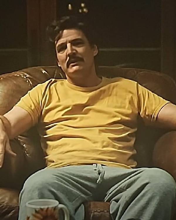 Eddington 2025 Pedro Pascal Yellow T-Shirt Superstar Jacket