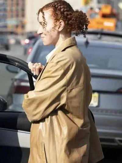 Erin Kellyman Eleanor the Great 2025 Brown Coat Superstar Jacket