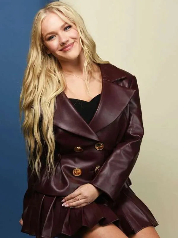 Freya Skye Zombies 4 Dawn of the Vampires Leather Blazer Superstar Jacket