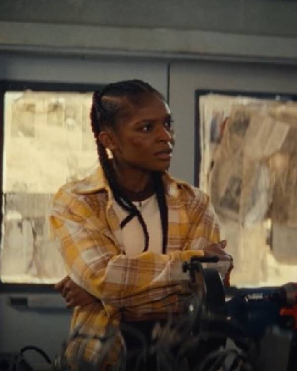Ironheart Dominique Thorne Plaid Shirt Superstar Jacket