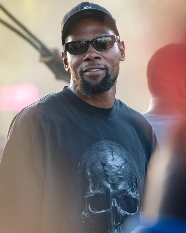 Kevin Durant Wireless Festival 2025 Printed Shirt Superstar Jacket