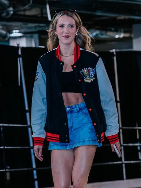Lexie Hull Indianapolis 500 Checkered Flag Jacket Superstar Jacket