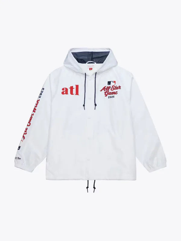 MLB All-Star Game 2025 White Windbreaker Jacket Super Star Jacket