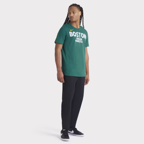 Men's Boston Red Sox Nike Green 2025 T-Shirt Superstar Jacket
