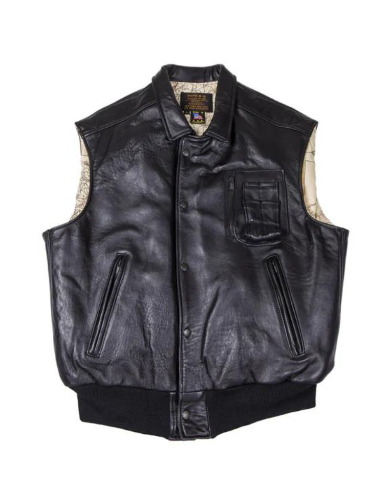Stearman Leather Vest Super Star Jacket