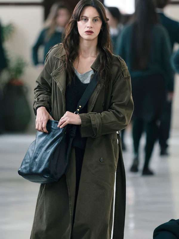 Milena Smit The Snow Girl Green Coat Superstar Jacket
