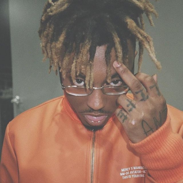 Juice Wrld Orange Aviator Jacket Superstar Jacket