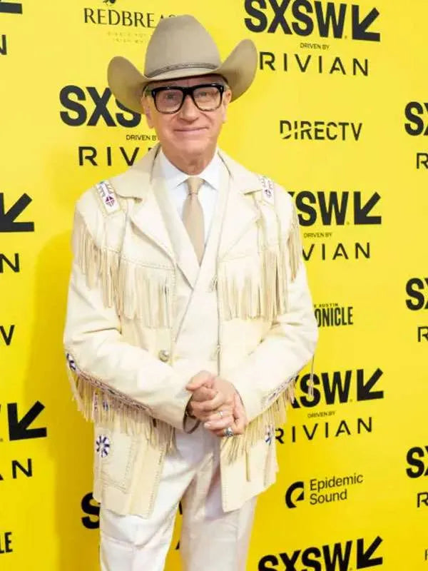 Paul Feig Another Simple Favor Cowboy Leather Jacket Superstar Jacket