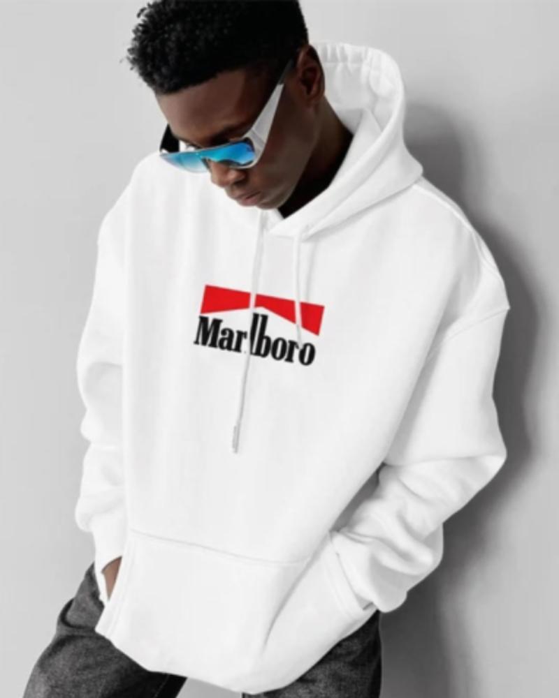 Marlboro Racing Oversized Hoodie Superstar Jacket