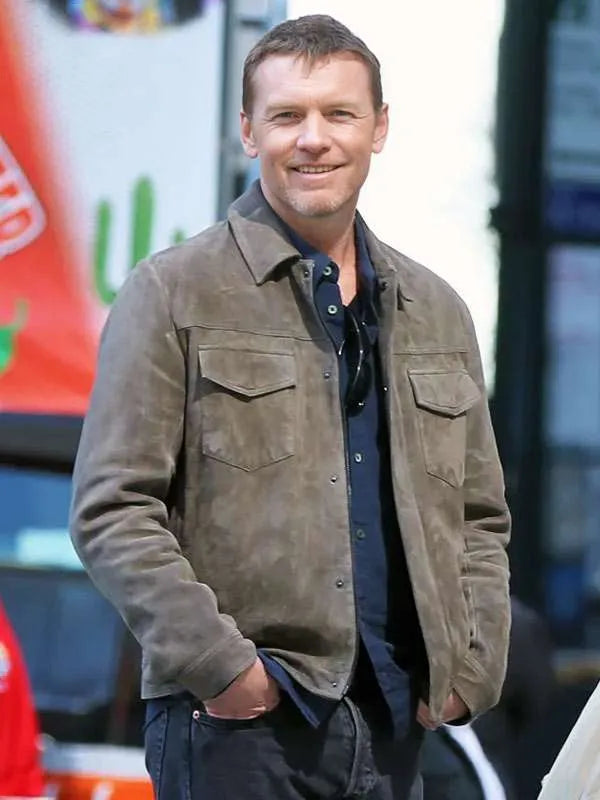 Movie Relay Sam Worthington Leather Jacket Superstar Jacket
