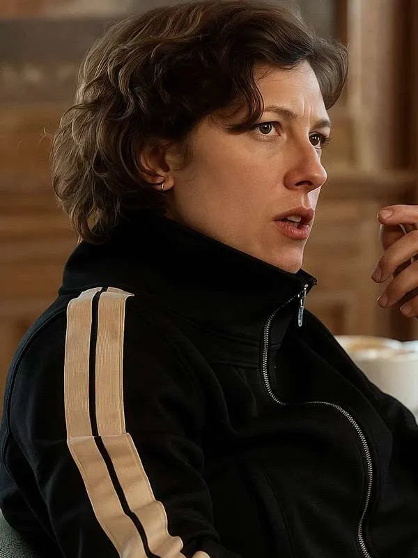 Nine Perfect Strangers S02 Tina Black Track Jacket Superstar Jacket