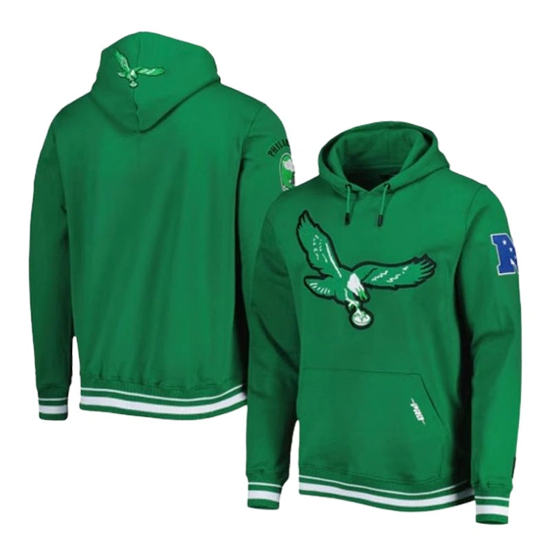 Pro Standard Philadelphia Eagles Retro Classic hoodie Super Star Jacket