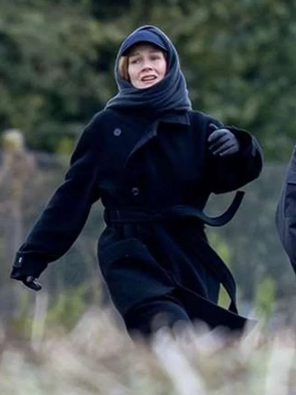 Sandra Hüller Project Hail Mary Black Coat Super Star Jacket