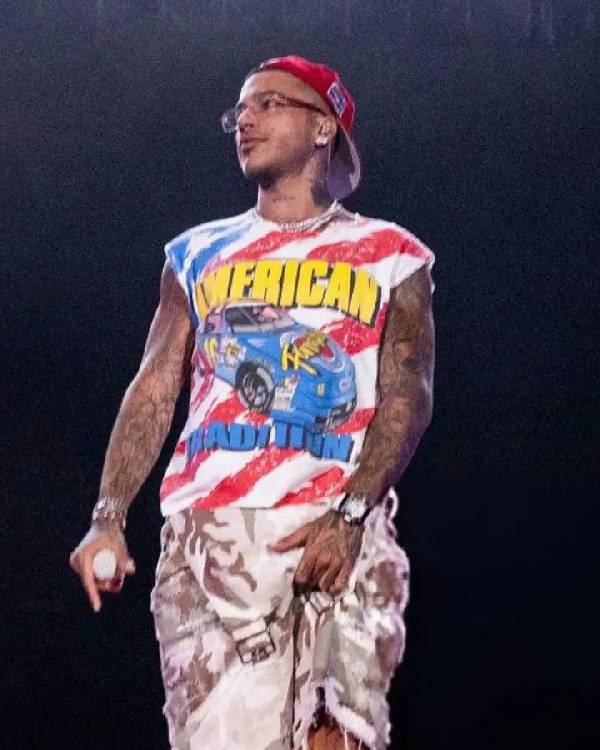 Sfera Ebbasta AMERICAN Graphics T-shirt Superstar Jacket