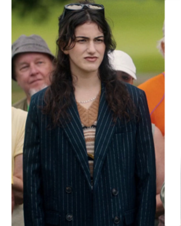 Stick S01 Lilli Kay Pinstriped Blazer Superstar Jacket
