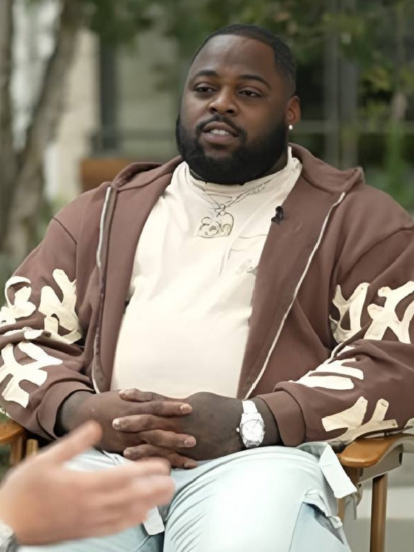 The Today Show 2025 Khalen Saunders Brown Hoodie Super Star Jacket