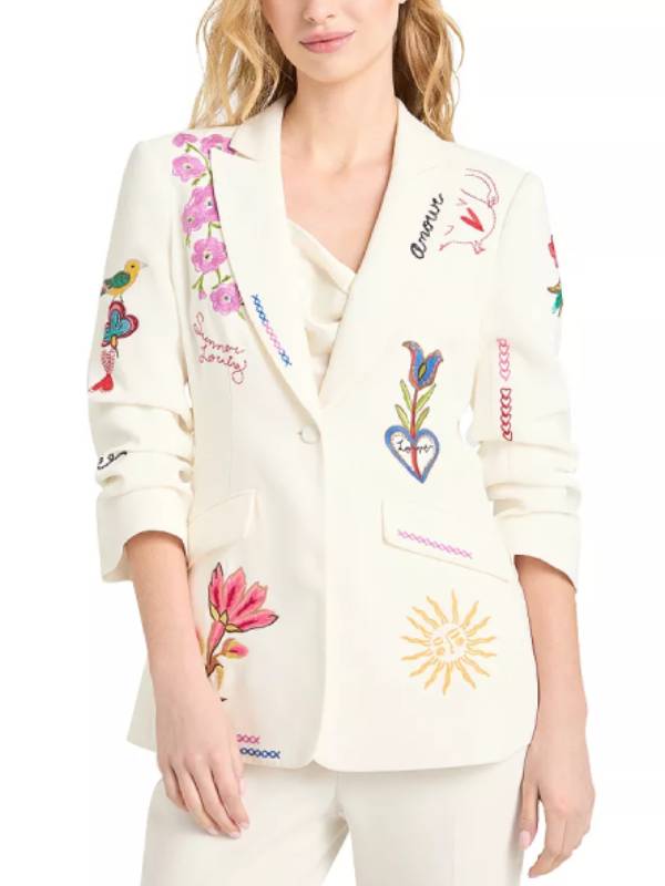 Trisha Yearwood NBC Today 2025 Blazer Superstar Jacket