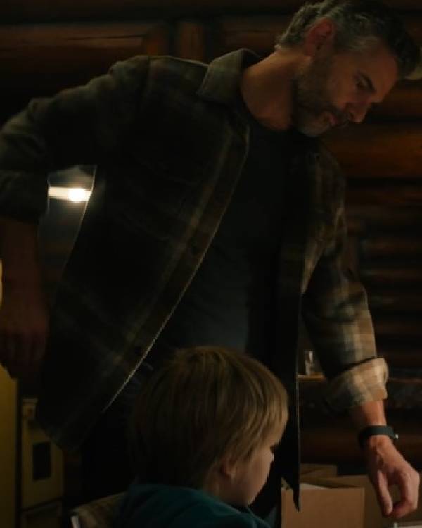 Untamed S01 Eric Bana Plaid Shirt Superstar Jacket