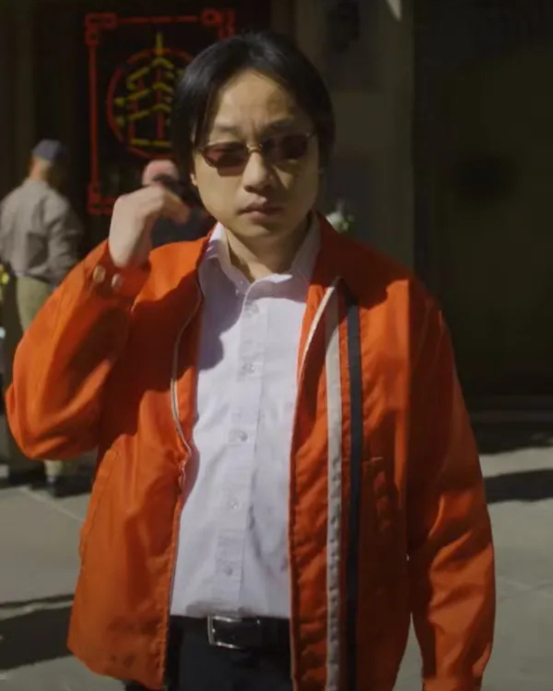 Willis Wu Interior Chinatown Orange Jacket Superstar Jacket