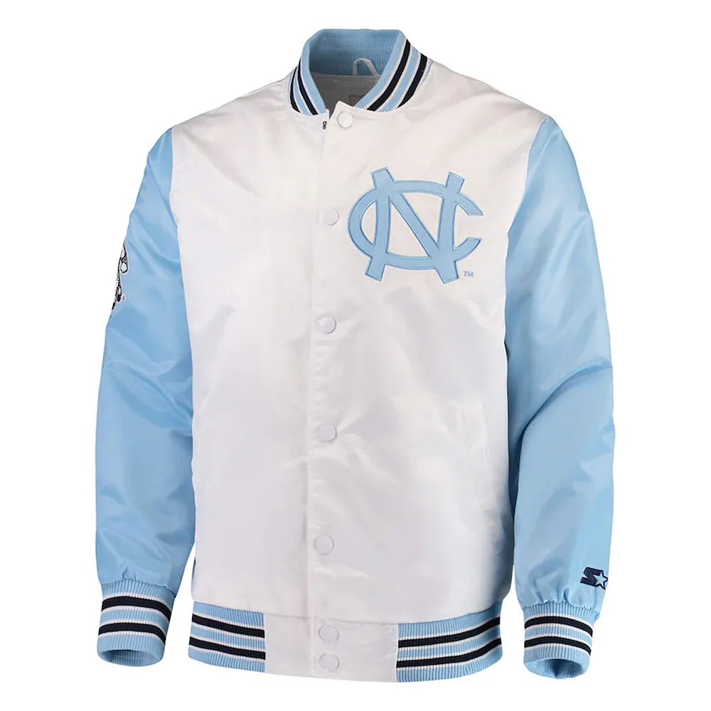 North Carolina Tar Heels The Rookie Satin Jacket Super Star Jacket