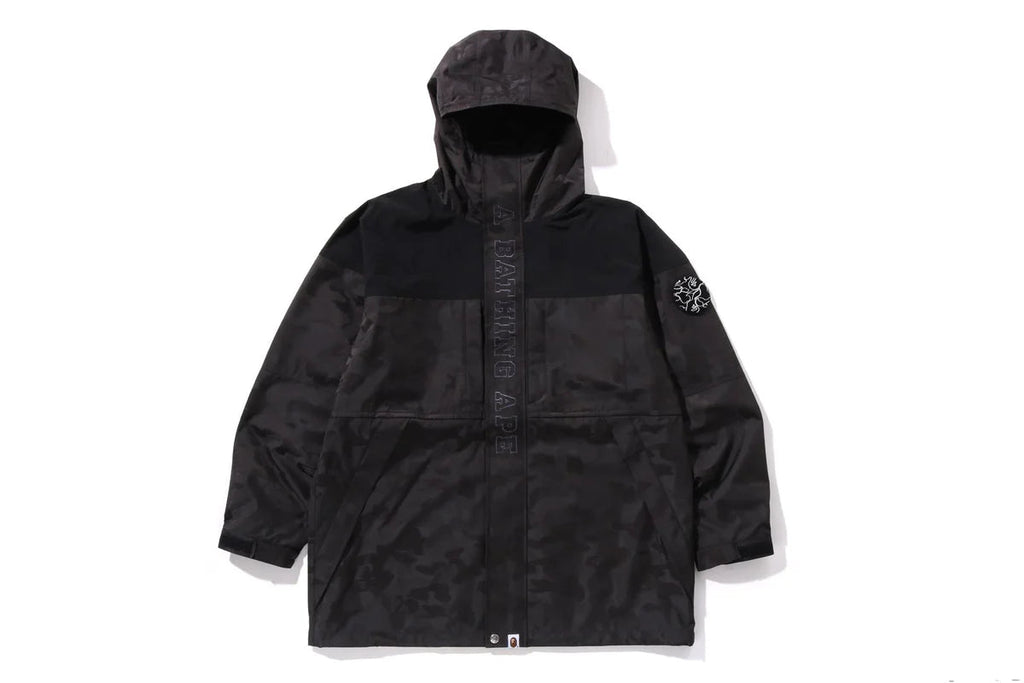 SOLID CAMO JACQUARD LONG COAT Super Star Jacket