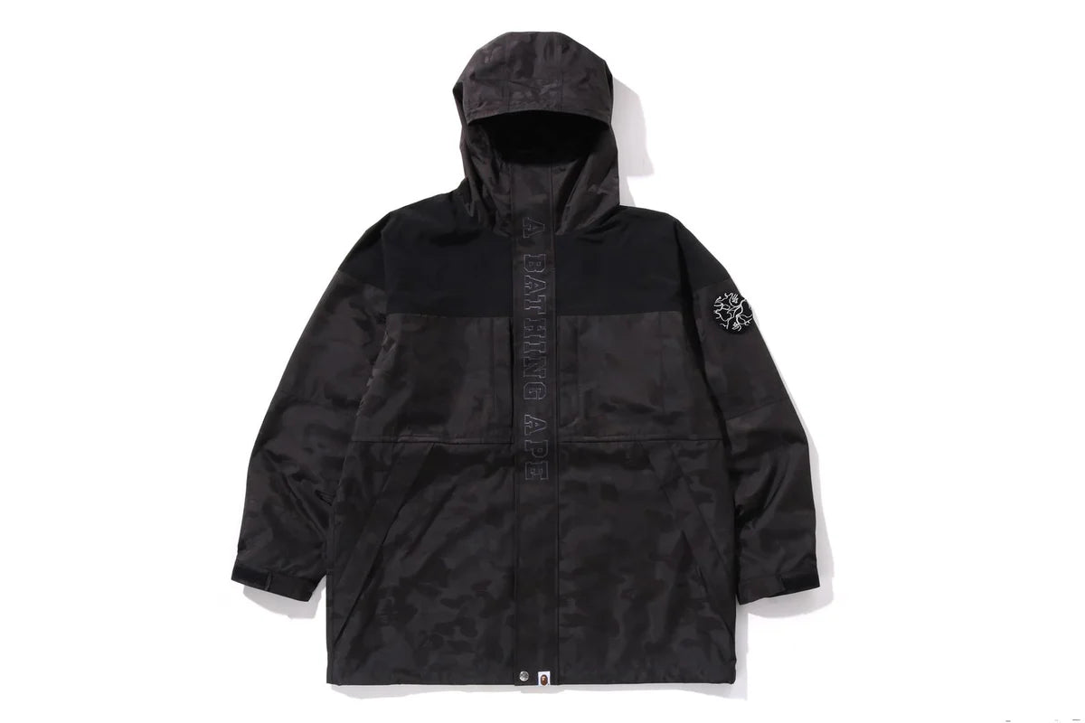 SOLID CAMO JACQUARD LONG COAT Super Star Jacket