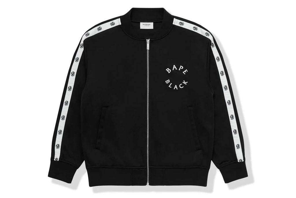 BAPE BLACK TRACK JACKET Super Star Jacket