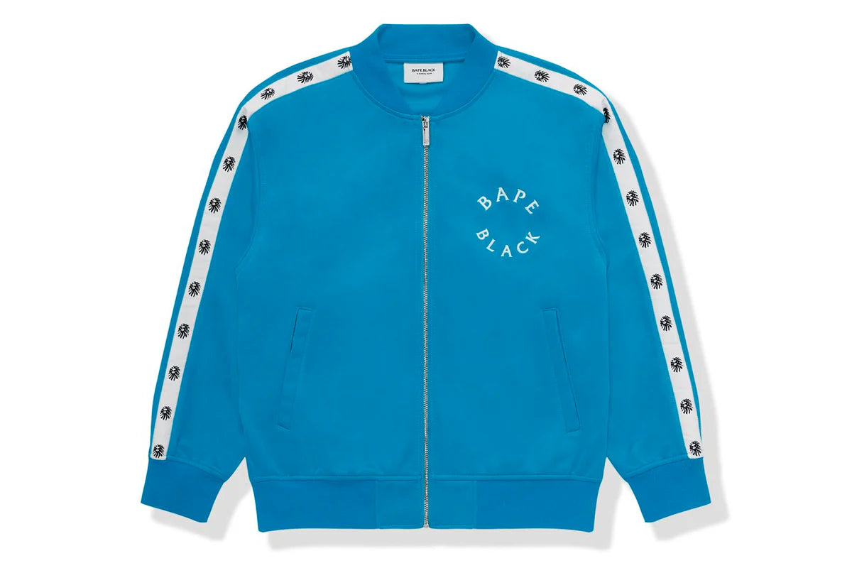 BAPE BLACK TRACK JACKET Super Star Jacket