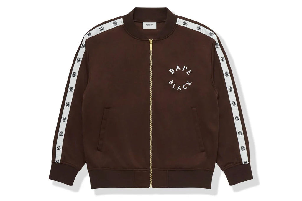 BAPE BLACK TRACK JACKET Super Star Jacket