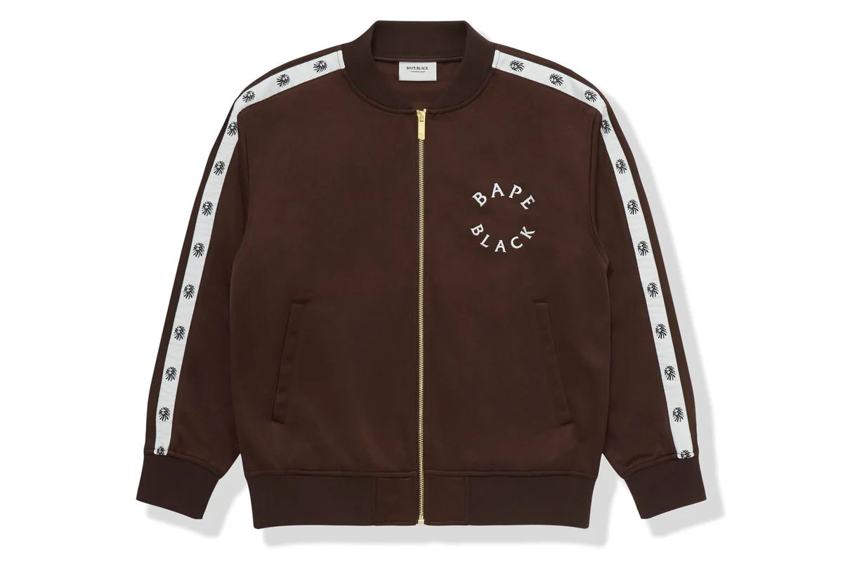 BAPE BLACK TRACK JACKET Super Star Jacket