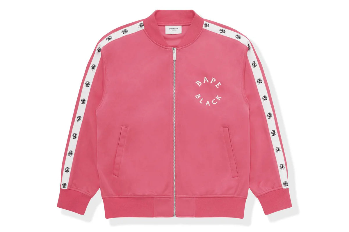 BAPE BLACK TRACK JACKET Super Star Jacket