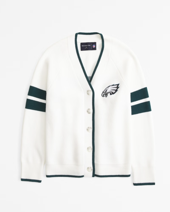Philadelphia Eagles LuxeLoft Cardigan Super Star Jacket