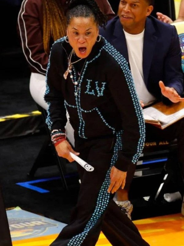Dawn Staley 2025 NCAA Championship Tracksuit Super Star Jacket