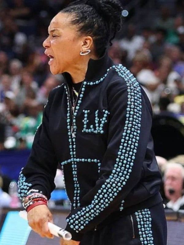 Dawn Staley 2025 NCAA Championship Tracksuit Super Star Jacket