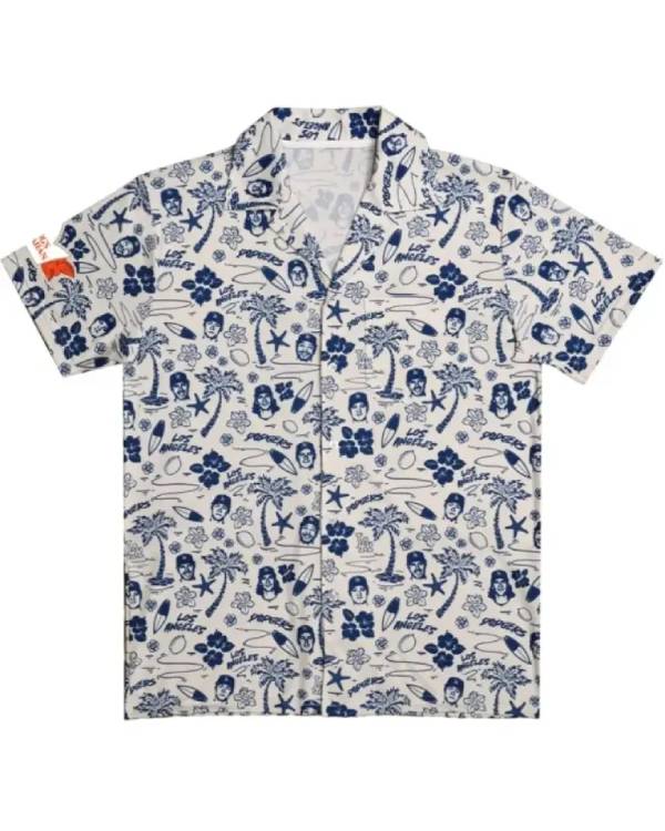 Dodgers Hawaiian Shirt Night Super Star Jacket