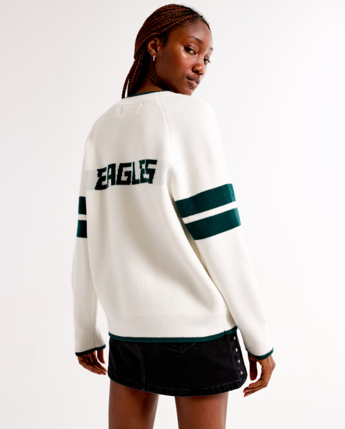 Philadelphia Eagles LuxeLoft Cardigan Super Star Jacket