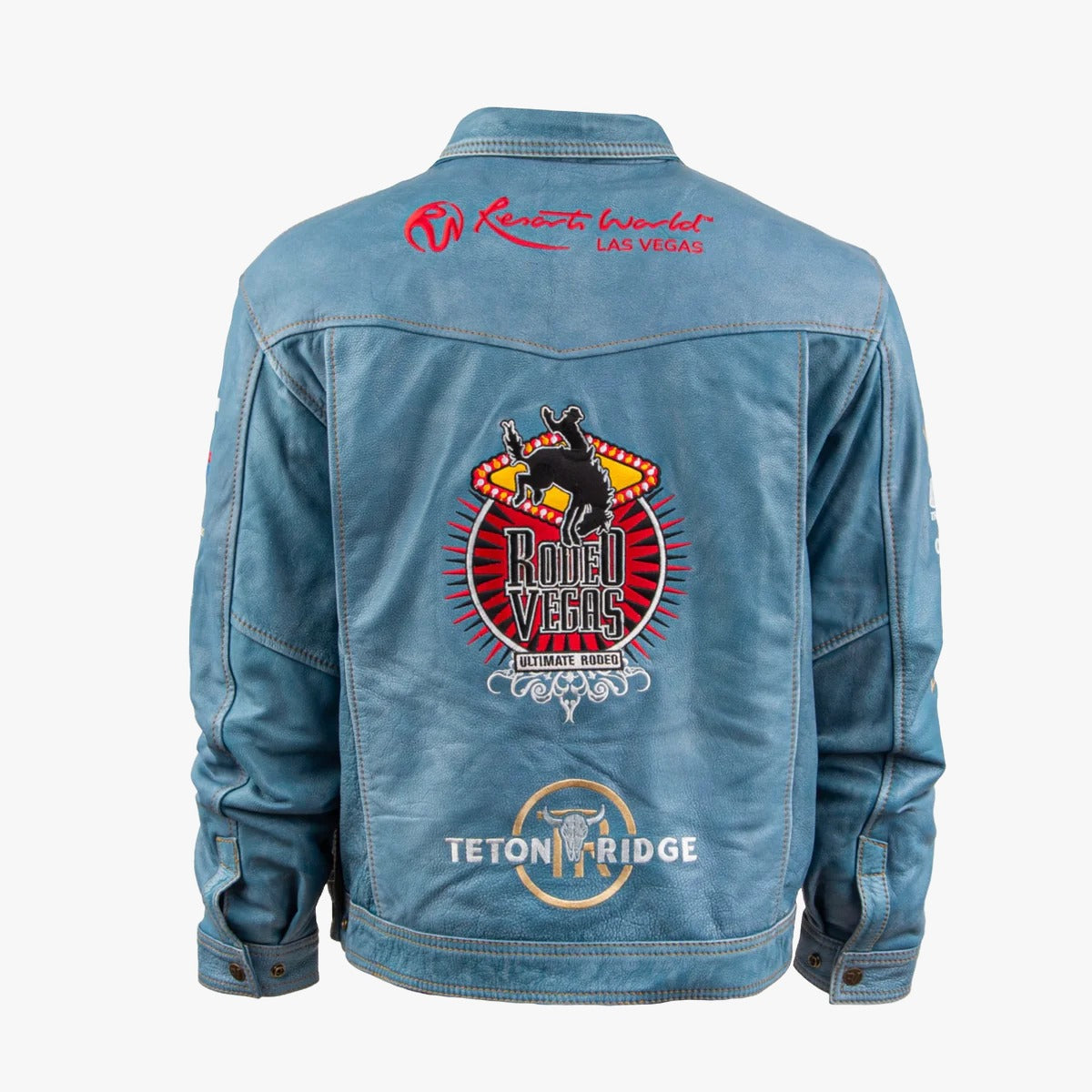Men's Rodeo Vegas Leather Jacket Super Star Jacket