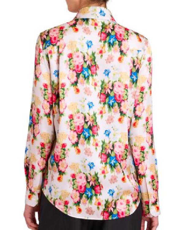 Today Jill Martin Floral Shirt Super Star Jacket