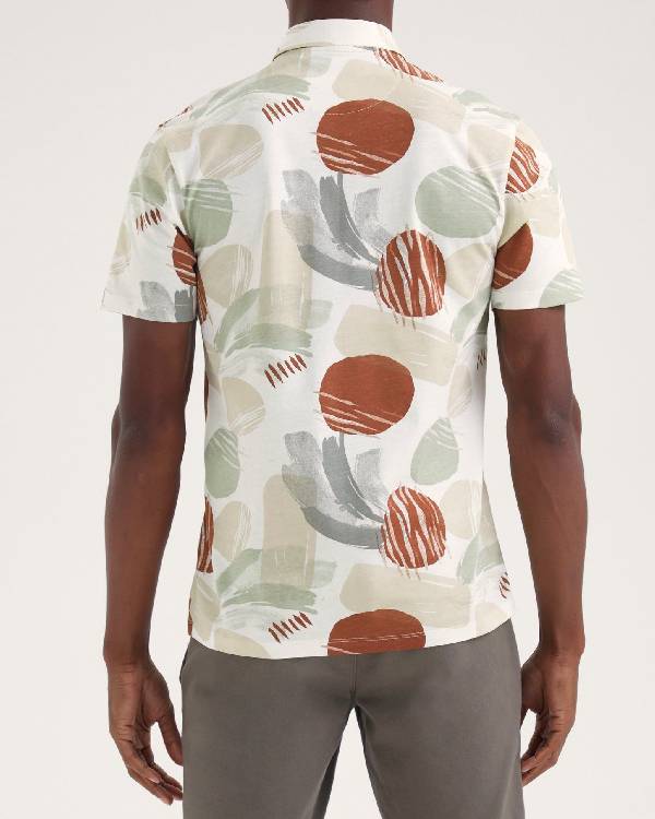 Sun Sea and Selling Houses Printed Shirt Superstar Jacket