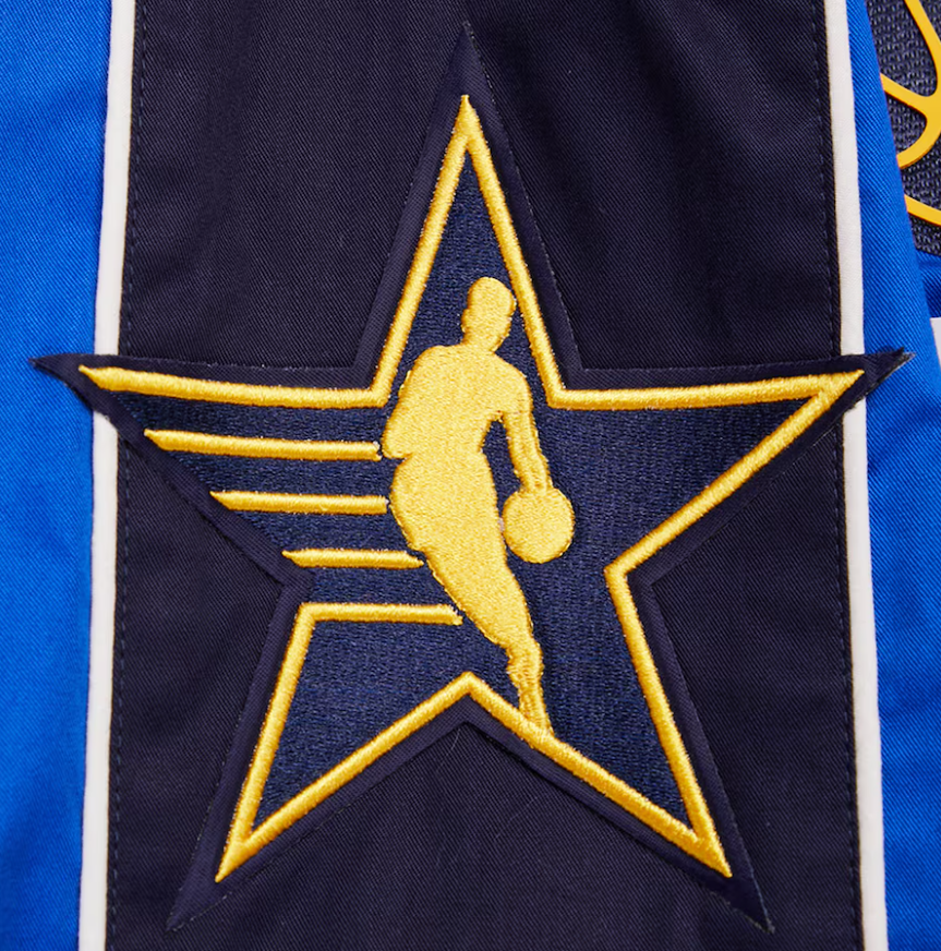 Unisex Pro Standard Navy 2024 NBA All-Star Game Varsity Jacket Super Star Jacket