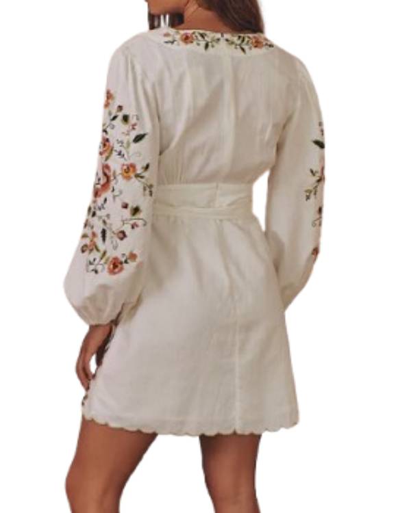 Billion Dollar Playground White Floral Dress Super Star Jacket
