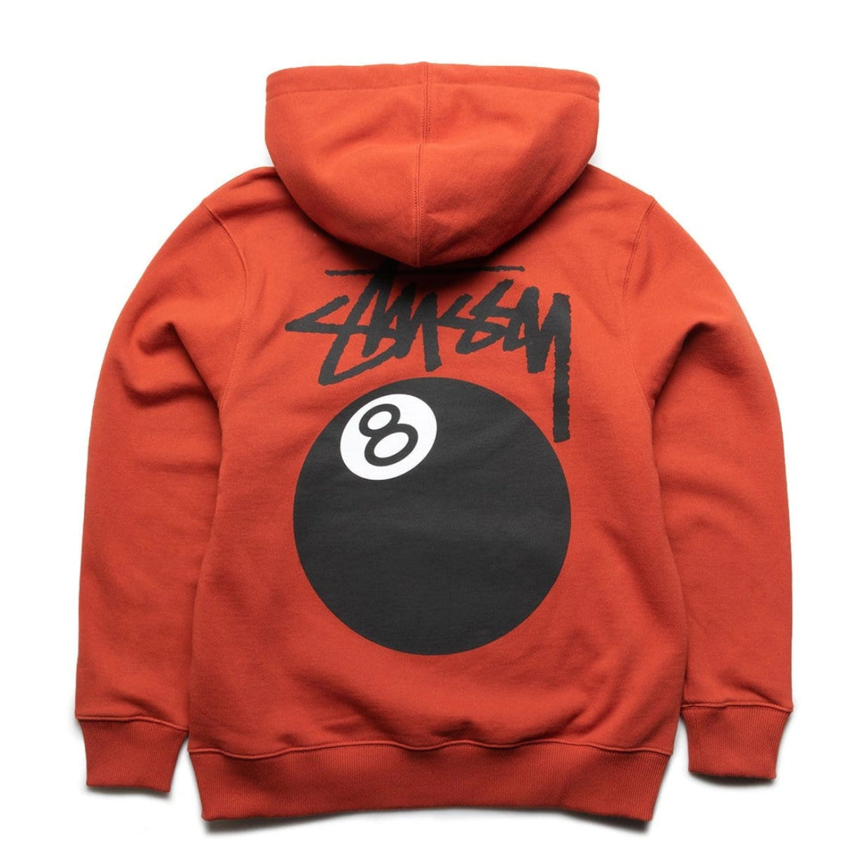 8 BALL Unisex Red Hoodie Super Star Jacket