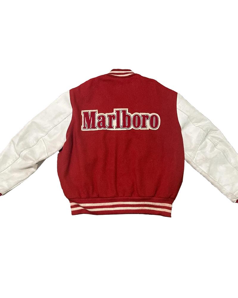 80’s Marlboro Racing Varsity Jacket Super Star Jacket