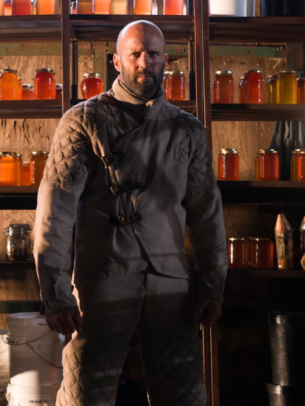 Jason Statham The Beekeeper Suit Super Star Jacket
