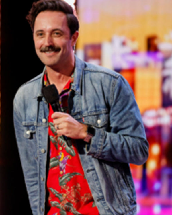 Americas Got Talent S20 Matt O’Brien Banana Leaf Print Shirt