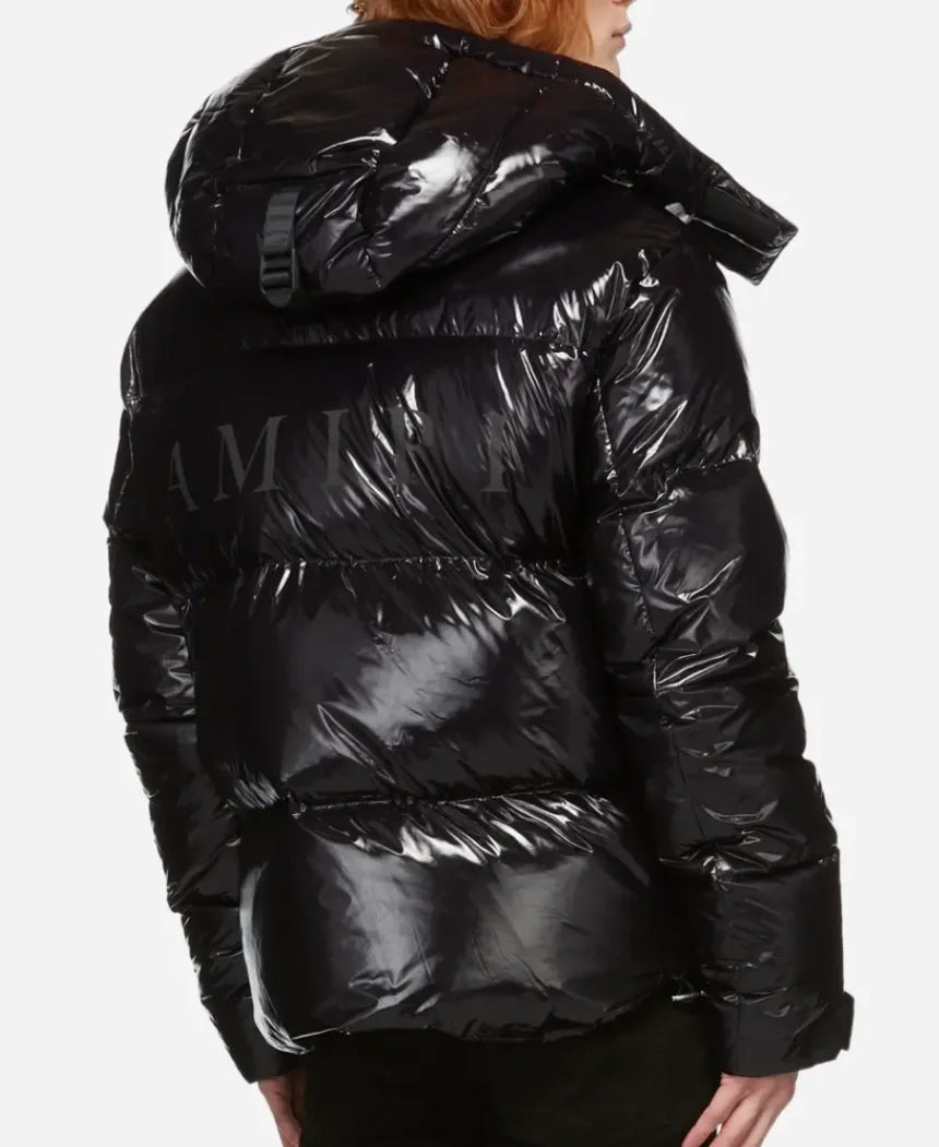 Amiri Shiny Hooded Puffer Jacket Super Star Jacket